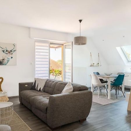 Appartement Climatise 70 M2, Proximite De Colmar Sainte-Croix-en-Plaine المظهر الخارجي الصورة